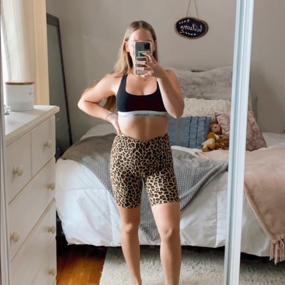 Target Pants - Target Cheetah Print Biker Shorts